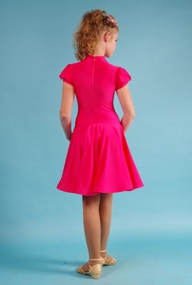 Р 4.2 Платье спортивное для девочек (фото, Красный)