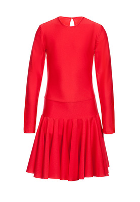 Р 2.4 Платье спортивное для девочек (фото, Красный)