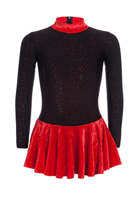 ФП 2.2 Платье спортивное для девочек (фото, Красный)