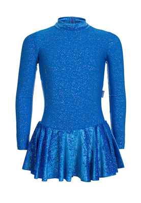 ФП 2.1 Платье спортивное для девочек (фото, Голубой)