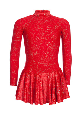 ФП 2.1 Платье спортивное для девочек (фото, Красный)
