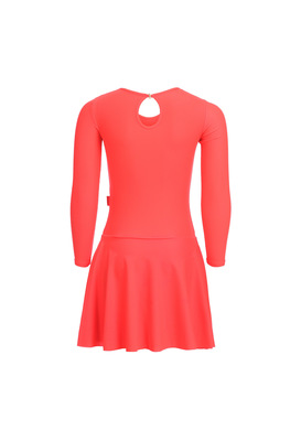 Р 2.9 Платье спортивное для девочек (фото, Оранжевый)