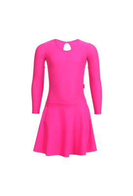 Р 2.9 Платье спортивное для девочек (фото, Розовый)