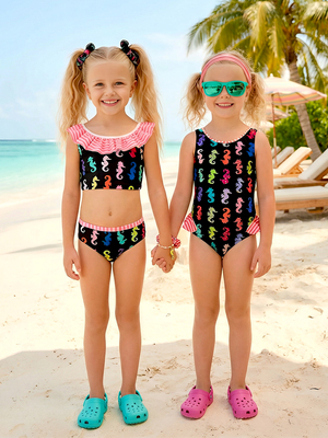 К 26.21 Купальник двухпредметный для девочек (вид 2) К 26.21 Купальник двухпредметный для девочек (фото, вид 2)