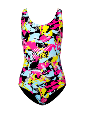 К 24.20 Купальник цельнокроеный для девочек (вид 2) К 24.20 Купальник цельнокроеный для девочек (фото, вид 2)