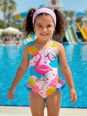 К 25.92 Купальник цельнокроеный для девочек К 25.92 Купальник цельнокроеный для девочек (фото)