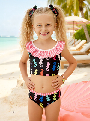 К 26.21 Купальник двухпредметный для девочек К 26.21 Купальник двухпредметный для девочек (фото)